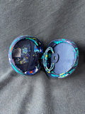 Vera Bradley Round Quilted Cosmetic Case