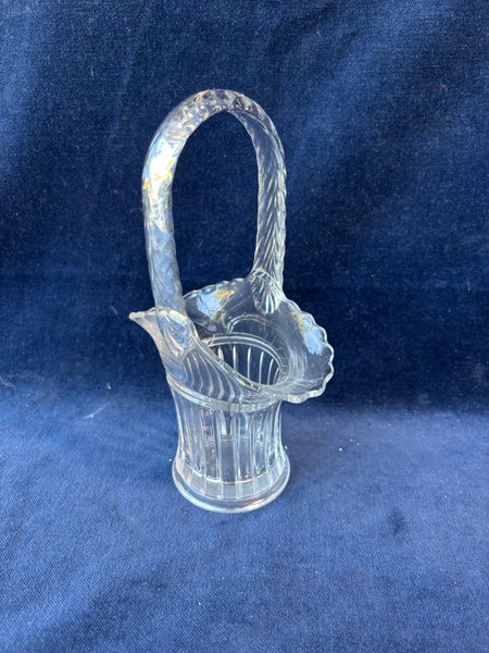 Duncan & Miller PATD Clear Glass  Basket