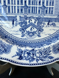 (J) Wedgwood Yale University Yale College 1718 Blue & White Dinner Plate
