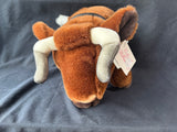 Colonial Williamsburg Milking Red Devon Cow, Tag Still Attached