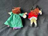 Lot Of 2 Merrymakers Colonial Williamsburg Dolls (E)