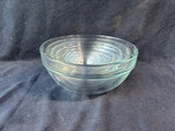 Set Of 10 France and Clear Glass Nesting Mixing Bowls