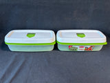 Set of 2 FreshWorks Food Storage Containers