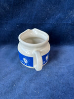 Morton's Salt Sugar Bowl and Creamer Pitcher When it Rains it Pours