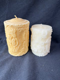 Lot Of 2 Pillar Candles, Unused