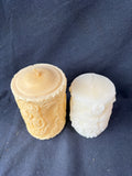 Lot Of 2 Pillar Candles, Unused