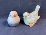 Lot Of 2 Porcelain Bird Figurines