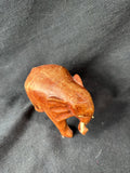 Hand-Carved Wooden Elephant Figurine
