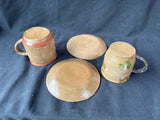 Assorted Pottery Lot- 4 PCs