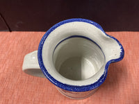 Blue Elephant Pottery Stoneware Pitcher