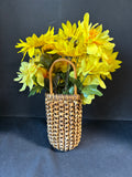 Wicker Basket W/ Yellow Sunflower Floral Arrangement