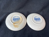 Set Of 2 Liberty Blue Scenes Ara Services Small Plates *Read Description*