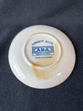 Set Of 2 Liberty Blue Scenes Ara Services Small Plates *Read Description*