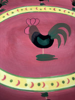 Ceramic Rooster Platter