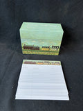 Colonial Williamsburg Spring Scene Recipe Card Holder W/Recipe Cards *Read Description*
