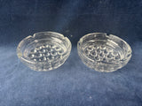 Pair Of Vintage Bubble Bottom Ashtrays