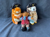Lot Of 3 Colonial Williamsburg Plush Animals (A)