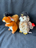 Lot Of 3 Colonial Williamsburg Plush Animals (A)