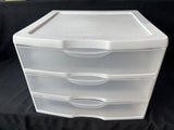 Sterilite 3‑Drawer Organizer