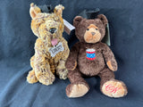 Lot Of 2 Colonial Williamsburg Plush Animals (B)
