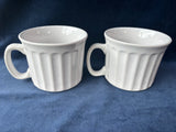 Pair Of Ribbed Mugs