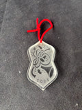 Waterford Crystal Songs Of Christmas Deck the Halls Tree 2002 Ornament (A)