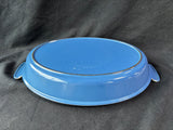 Le Creuset Blue Oblong Baking Dish *Read Description*