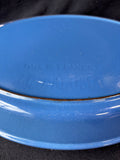 Le Creuset Blue Oblong Baking Dish *Read Description*