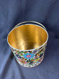 Daher Tin Metal Floral Container