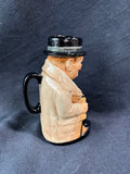 Royal Doulton Winston Churchill Character Toby Pitcher Creamer