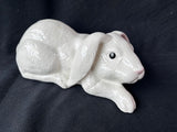 Porcelain Bunny Rabbit Figurine