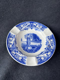 Wedgwood Wheaton College Norton MA Hebe Blue Transferware Ashtray