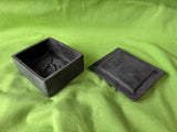 Hen Feathers Cast Resin Trinket Box