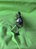 Metal Pheasant Bird Figurine Silver Tone (A)