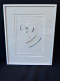 Jan Peterson "She Felt As If She Could Fly" 19 of 600 Framed Embossed Art Print