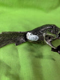 Silver Plated Pheasant EPNS Lacquered Bird Figurine (B)
