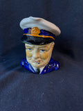 Burleigh Ware Pottery Winston Churchill Toby Jug