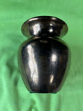 Haeger Style Metallic Bronze Crackled Glaze Vase