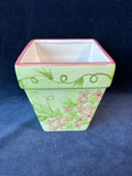 Floral Ceramic Planter