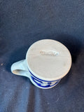 Williamsburg Pottery Salt Glaze Mug/Tankard Leaf Design
