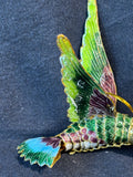 Cloisonne Enamel Hummingbird Ornament (A) *Read Description*