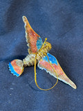 Cloisonne Enamel Hummingbird Ornament (B)*Read Description*