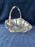 Silver Plated Handled Basket