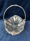 Silver Plated Handled Basket