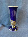 Lindner Bavaria Echt Cobalt Blue Fluted Vase