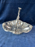 Silver Plated Handled Basket