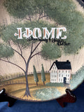 The Hearthside Collection Wooden Decorative Plate