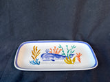 Creative Co-Op Rectangular Plate with Whale