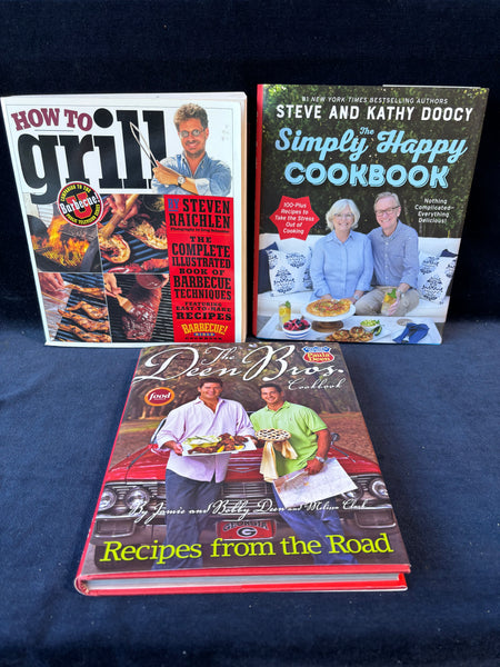 (A)Cookbook Lot (3)