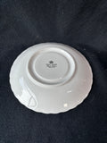 Royal Albert “Regal Series” Black White & Gold Toned Bone China Footed Cup & Saucer